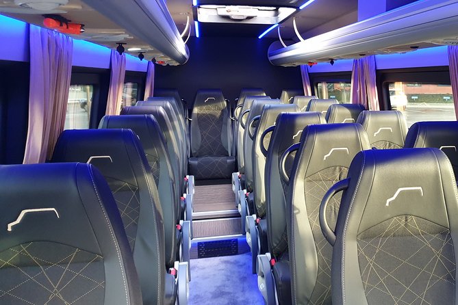 1-15 persons Taxi or Bus Transfer Amsterdam in Amsterdam City - The real story is the ride: air-con, WiFi, and English-speaking drivers