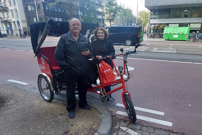 2 Hours Private Amsterdam Rickshaw Tour - Museumplein and Anne Frank House: how to see big names without ticket stress