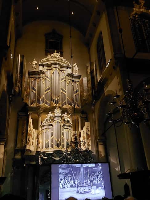 24 Jan: Organ Favourites at Westerkerk Amsterdam - Rembrandt and Anne Frank inside one church: how the setting adds meaning