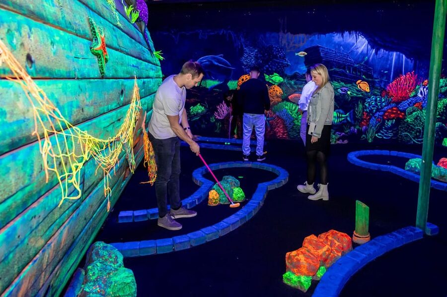 Aloha Amsterdam: 12-Hole Glow-in-the-Dark Mini-Golf - Value: Why This $10-Per-Person Price Works