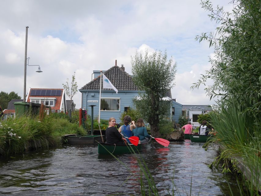 Amsterdam: 2-Hour Guided Canoe Trip - The guide’s garden after: where the trip continues (and what to bring)