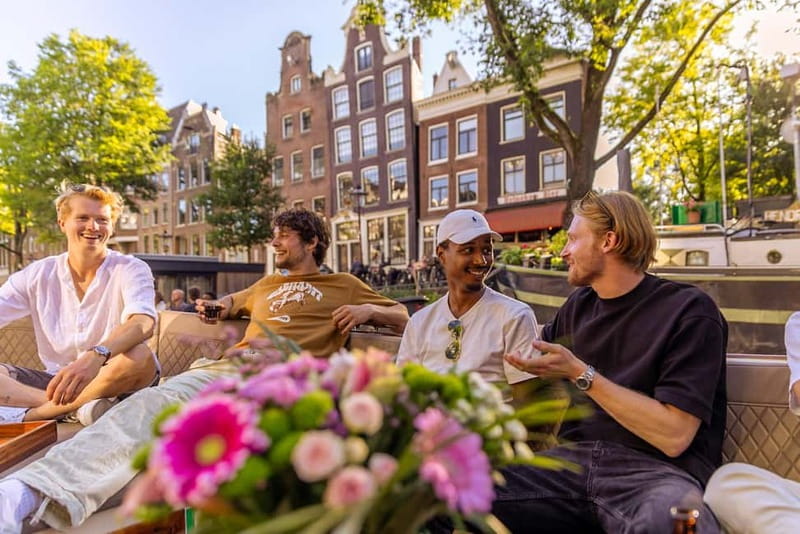 Amsterdam: 2-Hour Luxury Canal Cruise with Snacks & Drinks - Oudenschans, Sea Palace, and the “Dancing Houses”: Where the City Gets Fun