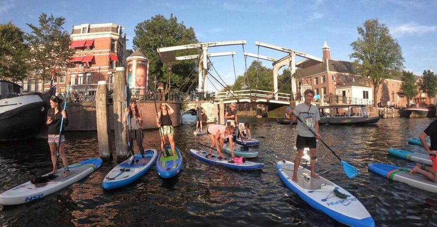 Amsterdam: 2-Hour Stand Up Paddle Board Tour - Key highlights at a glance
