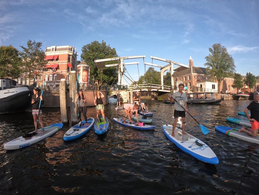 Amsterdam: 2-Hour Stand Up Paddle Board Tour - City center canals and bridges: the route everyone comes for