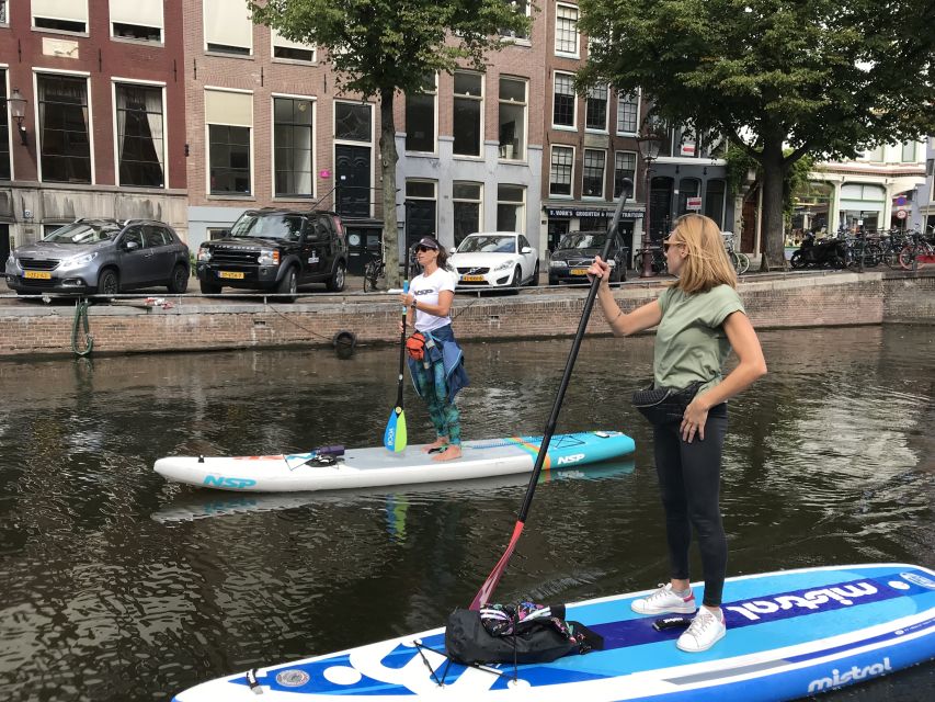 Amsterdam: 2-Hour Stand Up Paddle Board Tour - Nautical Museum area and the replica ship: the satisfying ending