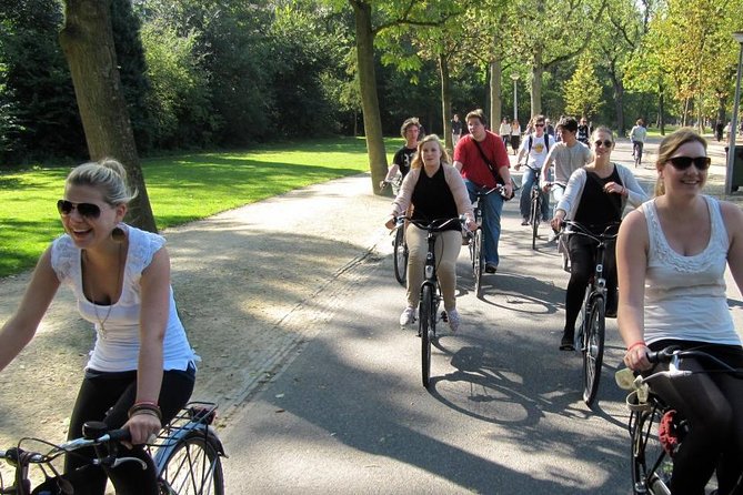Amsterdam 3 hrs Bike Tour – live guide En/Fr/De/Nl/Sp - IJ River and the Passenger Terminal View