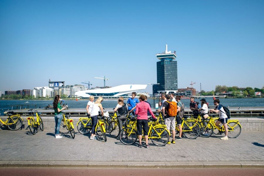 Amsterdam: 3h E-Bike Tour with break - The route’s spine: Central area to canals, harbor, and side streets