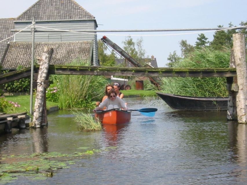 Amsterdam 5-Hour Guided Canoe Trip in the Wetlands - Canoeing through dense reeds and wetland bird zones