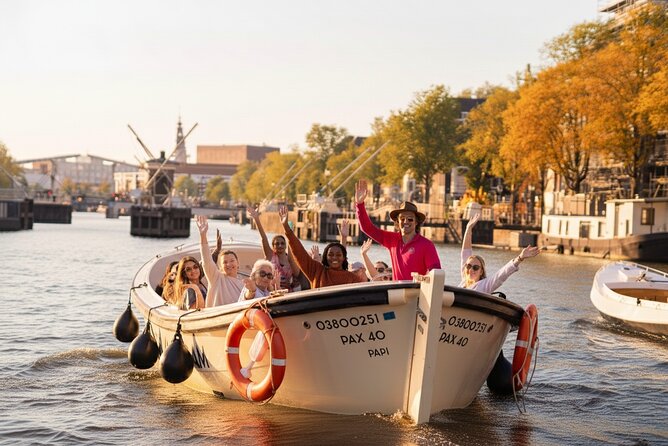 Amsterdam 90 minutes Canal Cruise with bar and snacks on board. - Jordaan and Prinsengracht: classic canals, plus houseboat life
