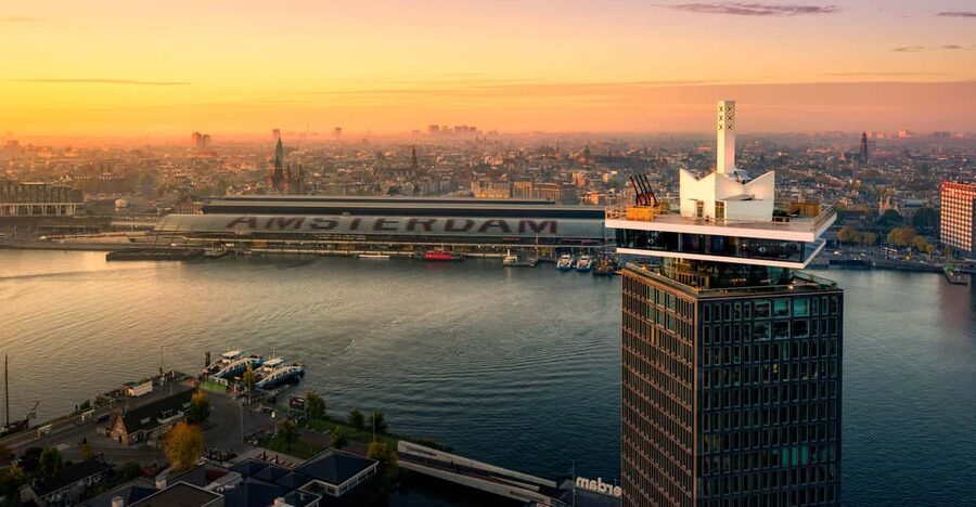 Amsterdam: A'DAM Lookout Entry Ticket with Burger - Key things to know before you go