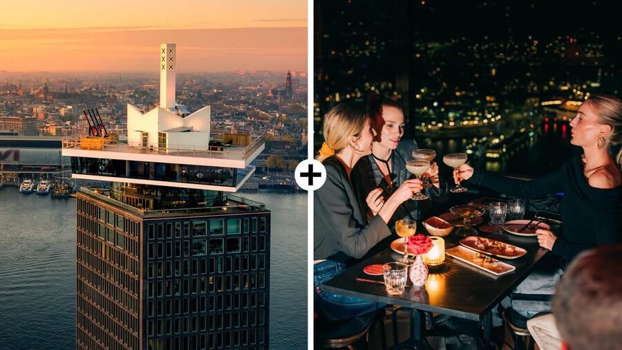 Amsterdam: A'DAM Lookout Ticket and Lunch or Dinner Voucher - Getting there fast: Central Station to A’DAM Lookout (Ferry F3 included)