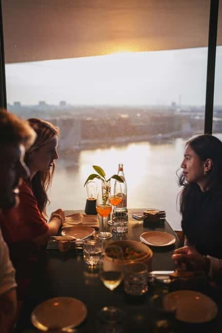 Amsterdam: A'DAM Lookout with Revolving Restaurant Moon - Interactive exhibition and the free audio tour