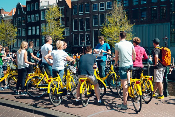 Amsterdam Anne Frank and Jewish History E Bike Tour - Nieuwezijds Kolk: the meeting point that sets the tone