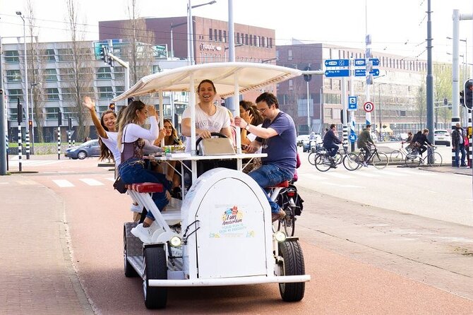 Amsterdam Beer Bike Blast Private Tour - With Beer On Tap - Why a licensed beer bike works so well in Amsterdam