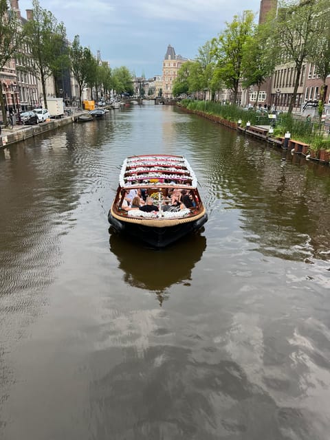 Amsterdam: Boat Tour with Optional Unlimited Drinks - Enterprise Boat Basics: Open Deck Views and Glass-Roof Comfort