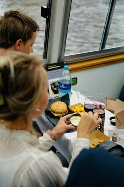 Amsterdam: Burger Cruise - Burgerbar & Canal Cruise - The canal route, stop by stop: what you’ll see and why it matters