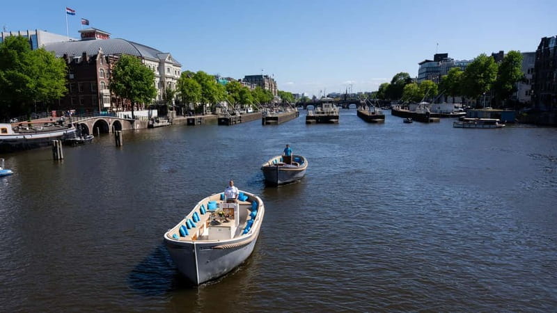 Amsterdam: Canal Cruise in Open Boat with Drink Option - The Quiet Advantage of a 100% Electric Boat