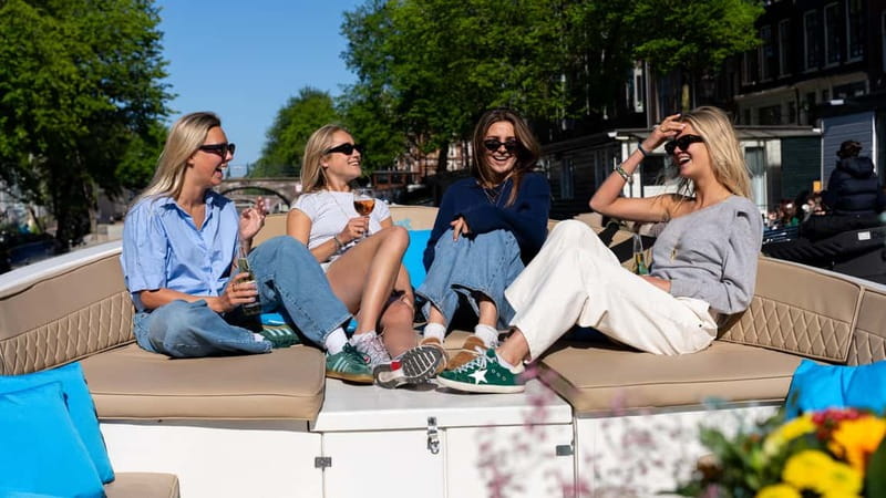 Amsterdam: Canal Cruise in Open Boat with Drink Option - The Bridges You Came for: Magere Brug and More