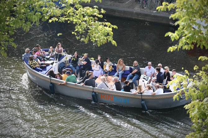 Amsterdam Canal Cruise in Open Boat with Unlimited Drinks Option - Following the UNESCO canal belt like a local map