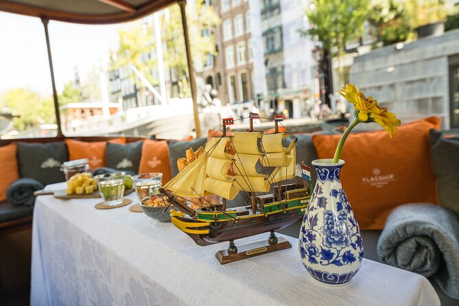 Amsterdam Canal Cruise with Cheese and Wine - On-board vibe, live guiding, and how the wine-and-cheese service works