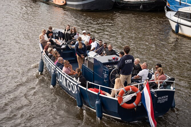 Amsterdam Canal Cruise with Live guide & Two drinks - Central St. - The photo and scenery advantage: angles you can’t copy on foot