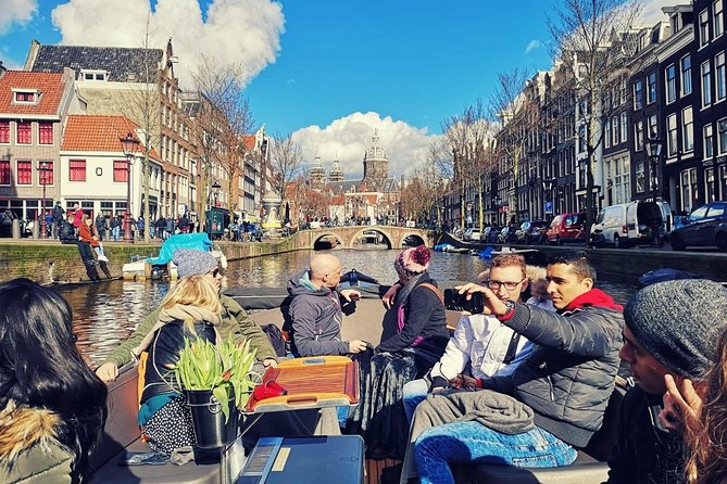 Amsterdam Canal Tour by Open Boat – 90 min Small Group Experience - Old Locks, Warehouses, and the Kolksluis Time Capsule