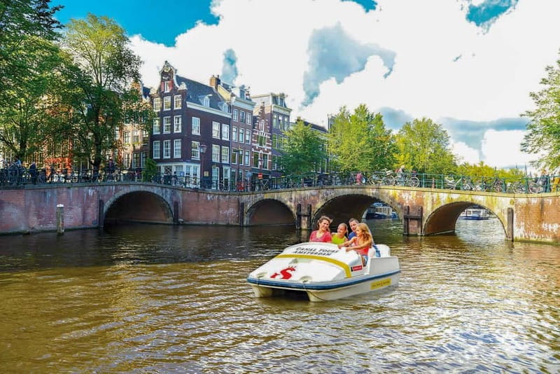 Amsterdam: Chart Your Own Canal Course by Pedal Boat - Key highlights at a glance