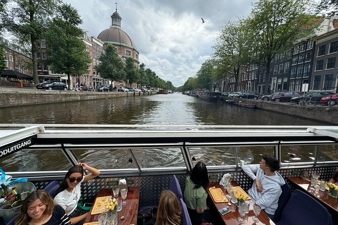 Amsterdam Cheese and Wine Canal Cruise - Skinny Bridge (Magere Brug) and Blauwbrug: narrow drawbridges with big personalities