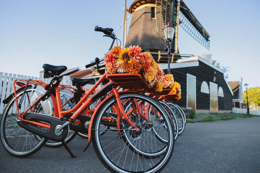 Amsterdam: Cheese Tasting, Windmill & Countryside Bike Tour - Ransdorp Village and the Church Tower Moment