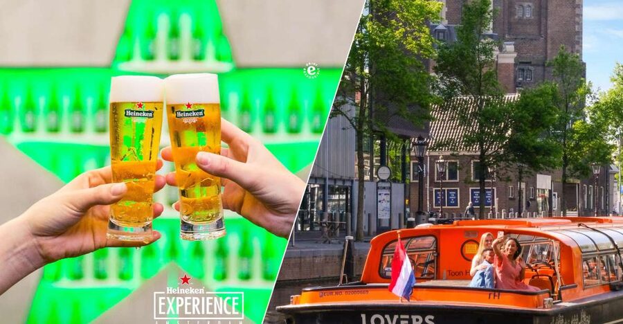 Amsterdam: City Canal Cruise and Heineken Experience - Timing and logistics: check-in vs. cruise start point