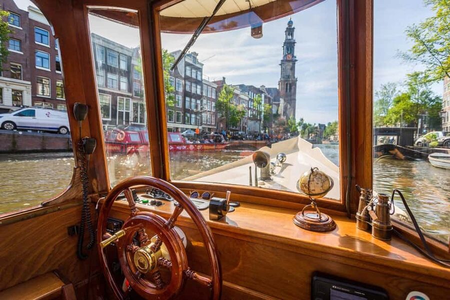 Amsterdam: Classic Saloon Boat Cruise with Cheese & Wine - Price and value: does $18 make sense?