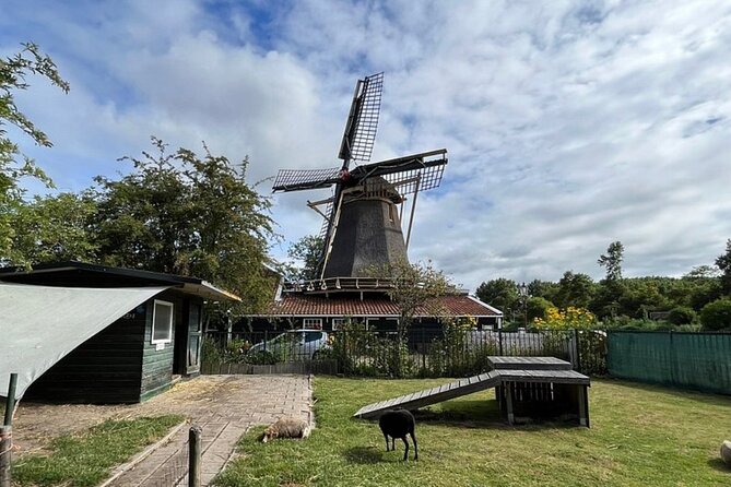 Amsterdam Countryside Bike and Kayak Tour - Krijtmolen d’Admiraal Windmill Stop and the Cableferry Moment