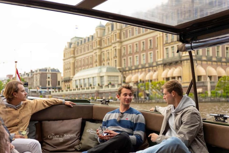 Amsterdam: Covered Heated Canal Cruise with Bitterballen - Key highlights to know before you go