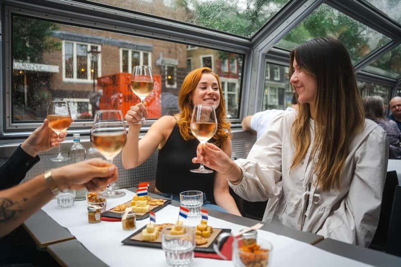 Amsterdam: Cozy Cheese & Wine Cruise Tasting Experience - Heated Comfort, 75 Minutes, and a Real Toilet On Board
