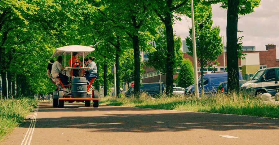 Amsterdam: Dutch Beer Bike Blast Tour with Onboard Bar - Sloterdijk on a beer bike: why this route changes the vibe