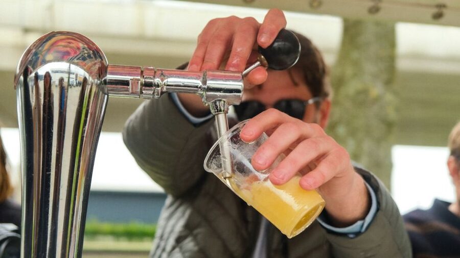 Amsterdam: Dutch Beer Bike Blast Tour with Onboard Bar - Onboard bar reality: how 20 liters of beer shapes the experience