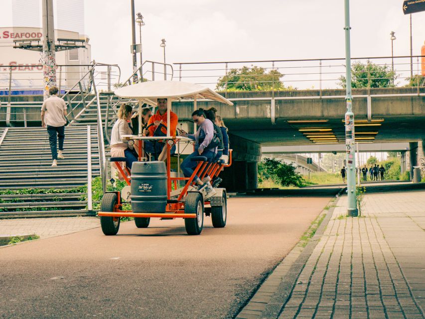 Amsterdam: Dutch Beer Bike Blast Tour with Onboard Bar - The 10-minute coffeeshop stop in Sloterdijk: a quick shopping break
