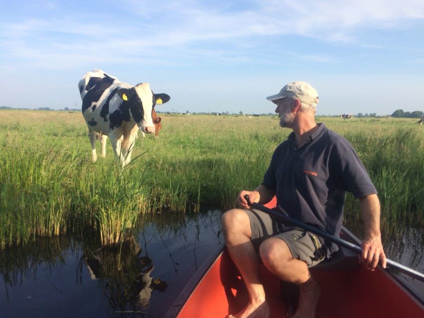 Amsterdam: Dutch Countryside Sunset Canoe Tour - Entering the Dutch countryside mood fast: Amsterdam Noord start