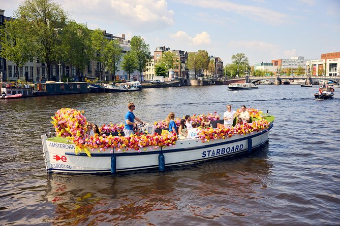 Amsterdam Flower Boat Canal Cruise with Local Guide - Drinks, Comfort, and Weather: Small Notes That Matter on a Boat