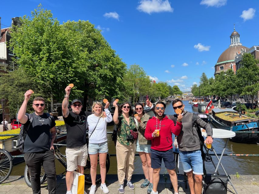 Amsterdam: Food Tour with Drinks by Spui, Canals and Jordaan - Welcome refreshments and the first taste: how the tour sets your appetite