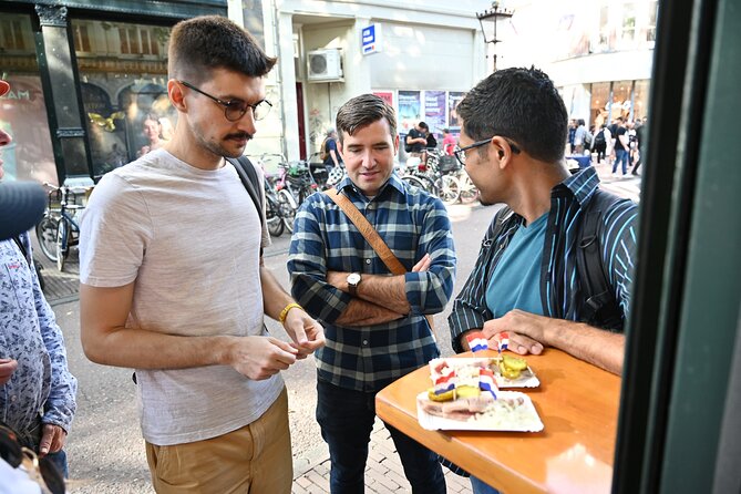 Amsterdam Food Tour with Full Meal & Drinks by Do Eat Better - Spui fries and Dutch herrings: the flavor contrast you’ll remember