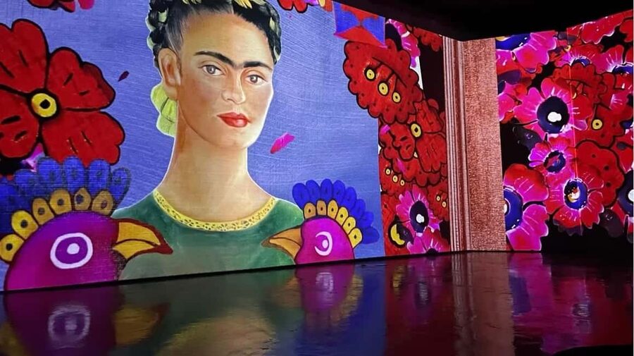 Amsterdam: Frida Kahlo Immersive & Photo Exhibition - Entering the experience: getting oriented inside the hall