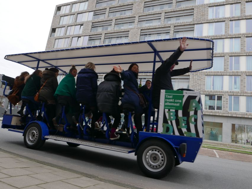 Amsterdam: Guided Beer Bike or Prosecco Bike Tour - Rolling bar energy: what the Beer Bike and Prosecco Bike really feel like