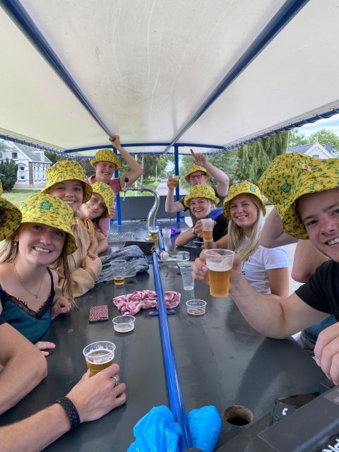 Amsterdam: Guided Beer Bike or Prosecco Bike Tour - How the 85 minutes works: what happens during the ride