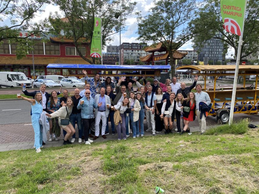 Amsterdam: Guided Beer Bike or Prosecco Bike Tour - Route vibes: what you’ll see besides the drinks