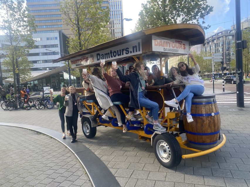 Amsterdam: Guided Beer Bike or Prosecco Bike Tour - Choose your ride: beer, prosecco, mix, or share-a-bike