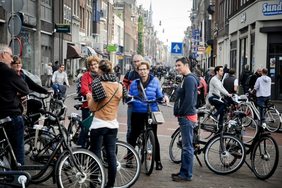 Amsterdam: Guided City Bike Tour in French - Westerdok to the canal belt: finding Amsterdam’s layout early