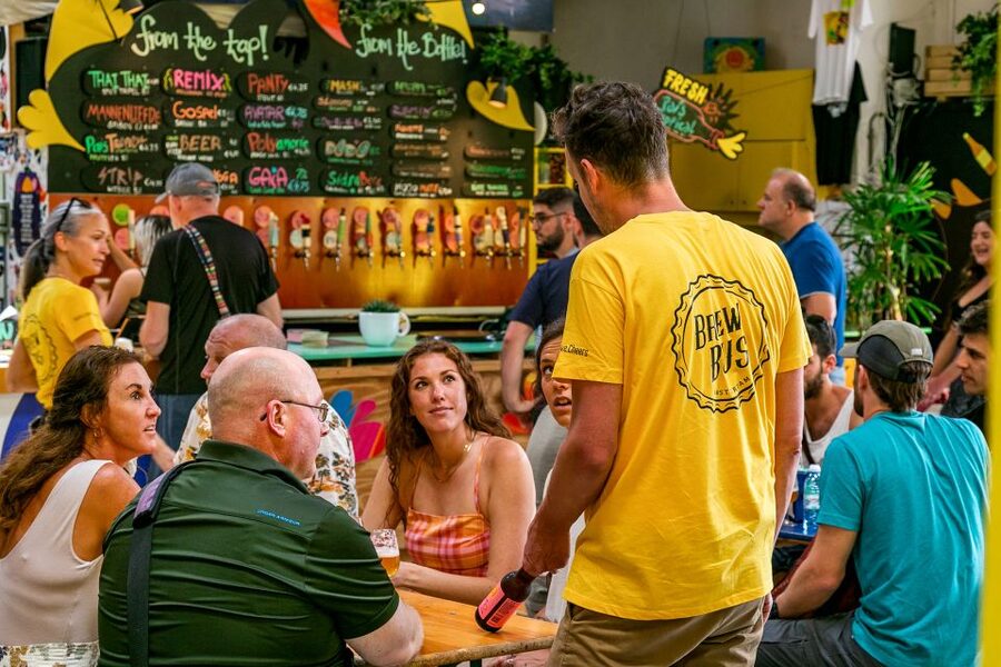 Amsterdam: Guided Craft Beer Brewery Bus Tour with Tastings - Stop 2: The Rotating Brewery With the Exclusive Tour