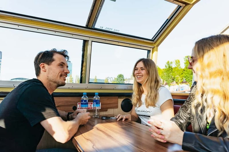 Amsterdam: Heated Canal Cruise Including Audioguide - The audio guide experience: listen while you look