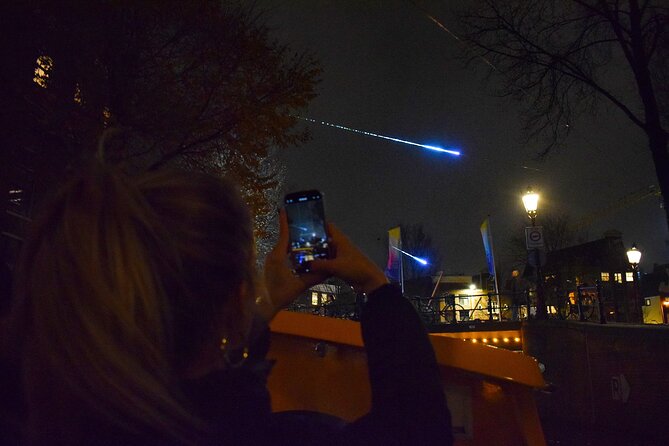 Amsterdam: heated Light Festival Cruise | Incl. Drinks Option - Prinsengracht and the Anne Frank House area: powerful sightlines with thoughtful context